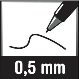 Stabilo Kugelschreiber Basic Blau 0,5 mm 1 St.