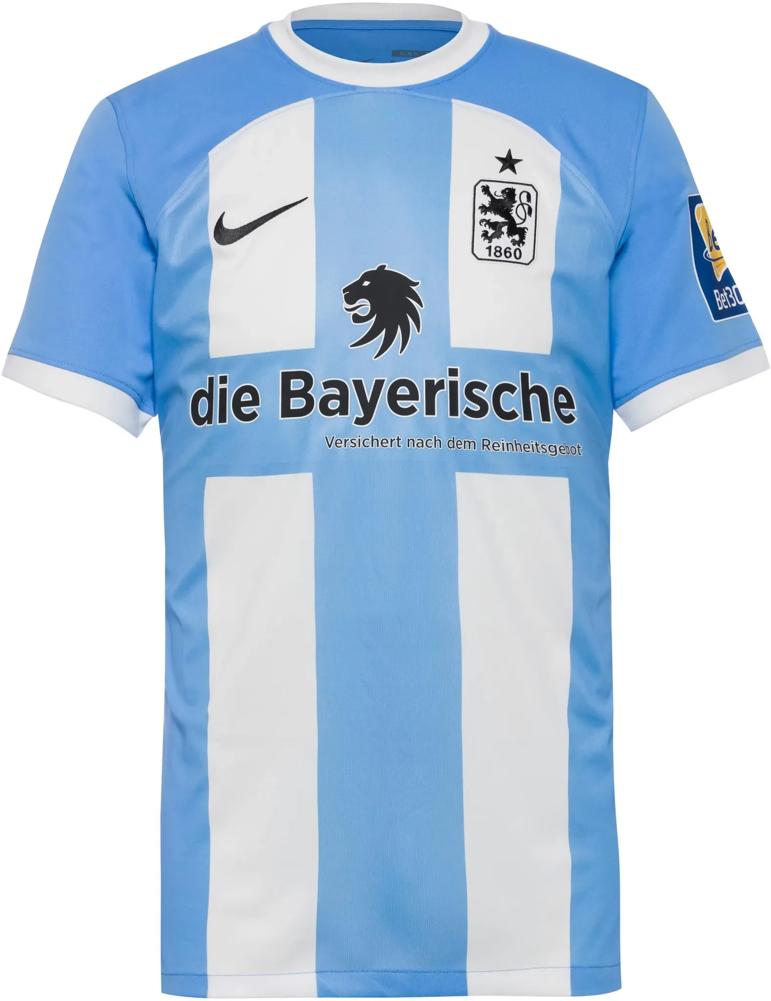 Nike TSV 1860 München 23-24 Heim Teamtrikot Herren in blau, Größe S - blau