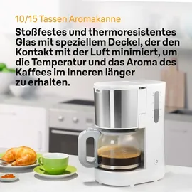 Braun PureShine KF 1500 weiß