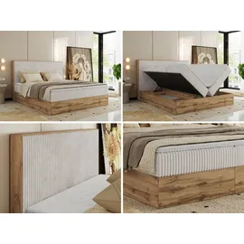 MKS Meble WOOD CLASSIC 180 x 200 cm H3 Beige