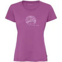 Vaude Cyclist V Damen Bikeshirt-Lila-36
