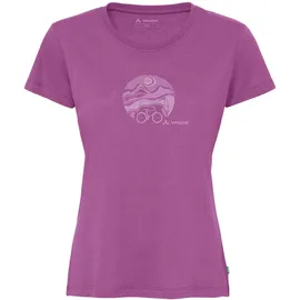 Vaude Cyclist V Damen Bikeshirt-Lila-36