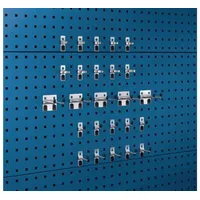 BOTT Werkzeughaltersortiment 25-tlg.Sortiment verz. 15 Haken 10 Klemmen