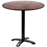 Restootab Tisch Bazila Ø80cm - Modell Rost Roc