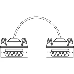 Kabel seriell 9-polig V24 / RS232