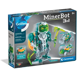 CLEMENTONI Galileo MinerBot 3 in 1