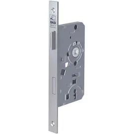 BASI 9210-5512 Einsteck-Zimmertürschloss Silber