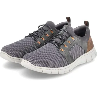 Rieker Herren B7796, Slipper Grau, 42