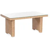 Dining-Tisch Residence 140x80x65 cm Alu/ PE-Kunststoffgeflecht Hyazinthoptik Sonn