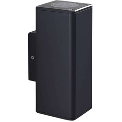 Lindby - Nati Square Außen Wandleuchte IP54 Dark Grey - cm - 9 cm - 21.5 cm
