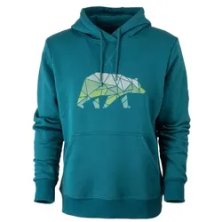 FORSBERG Hoodie mit Brustlogo lila, petrol  / lila/pastell / M