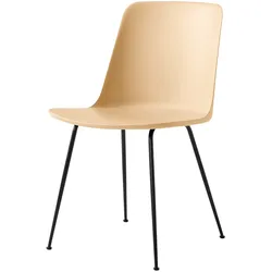 &Tradition Rely HW6 Stuhl, schwarz / beige sand
