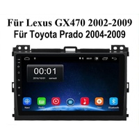 9 Zoll  Android 11 Autoradio GPS Navi für Lexus GX470, Toyota Prado BT