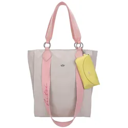 Fritzi aus Preußen Schultertasche Izzy02 mit abnehmbarem Brillenetui Shopper   Grau Damen 