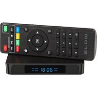 Blow 77-303# Smart TV box Black 4K Ultra HD Wi-Fi Ethernet LAN, Streaming Media Player, Schwarz