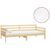 vidaXL Tagesbett mit Matratze 90x200 cm Kiefer Massivholz