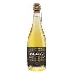 DELSECCO Deutscher weisser Perlwein, Rheinhessen 2022, Bio Schaumwein, Biowein