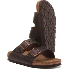 Birkenstock Arizona Nubukleder geölt schmal habana 45