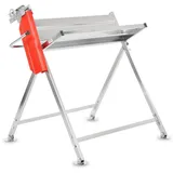 Hecht Sägebock 902 mit Kettensägenhalter klappbar, 120 kg max. Belastbarkeit, 23 cm max. Stammdurchmesser, Stahl verzinkt Holzständer für Brennholz