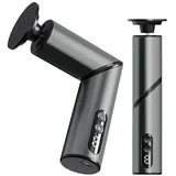 Refttenw Elektrischer Hornhautentferner 2 in 1 Elektrische Hände/Fuß-Hornhautentferner-Set,9 Geschwindigkeiten grau