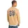 QUIKSILVER Salt Water Graphic Sweatshirt Khaki S