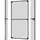 hecht International Teleskop-Türbausatz 100 x 210 cm Anthrazit