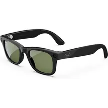 Ray-Ban Meta Wayfarer Gen1 AI-Brille Größe L- Shiny Black/G15-Green