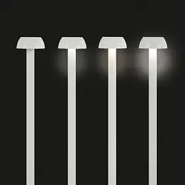 IDENA LED Tischlampe Weiß