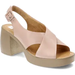 Pinke Sandalen Nessi Bequeme Lederschuhe, 37