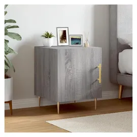 vidaXL Nachtschrank Grau Sonoma 40 x 40 x 50 cm Grau