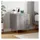 vidaXL Nachtschrank Grau Sonoma 40 x 40 x 50 cm Grau