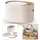 sarcia.eu IKEA Kosmetikbox SAXBORGA Kunststoffbox mit verspiegeltem Deckel IKEA 803.918.82