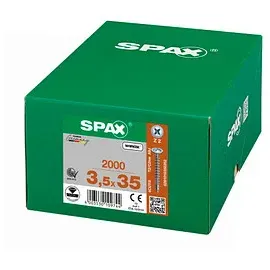 SPAX Rückwandschraube 3,5 x 35 mm 2000 Stück