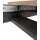 furn.design Malta 160 x 75 x 90 cm Eiche Sonoma schwarz