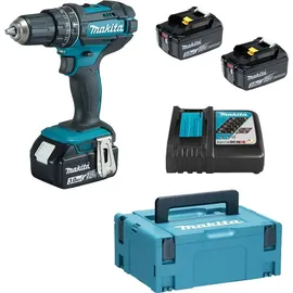 Makita DHP482RF3J inkl. 3 x 3,0 Ah + Ladegerät + Makpac