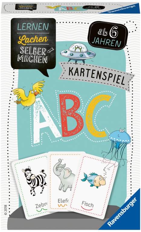 Ravensburger Verlag - Ravensburger 80347 - Lernen Lachen Selbermachen: ABC, Kinderspiel für 1-4 Spiele