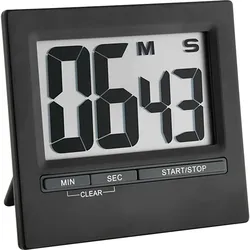 TFA - Stoppuhr - 8.4 cm x 1.6 cm - rechteckig - elektronisch - Schreibtisch, mag...