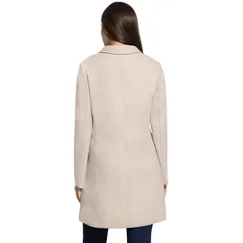 Betty Barclay Wollmantel mit Reverskragen Offwhite melange, 40