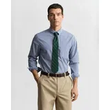 GANT Reg Stripe Langarmhemd College Blue S