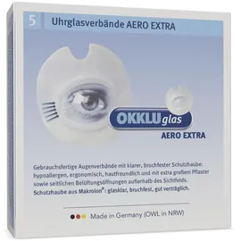 Berenbrinker Service GmbH Okkluglas Aero Extra Verband 5 x 5 cm