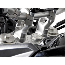 SW-Motech Triumph Tiger 800/900/1200 20mm, Lenkererhöhung - Silber
