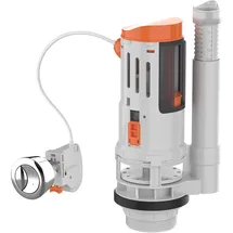 IBERGRIF Universal Kabel Mechanismus für Toilettenspülung, Doppelspülventil 3/6 Liter, Ablaufventil WC-Spülung Flush