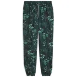 Puma W Green Terrains Woven Jogger - AOP green terrain (75) L