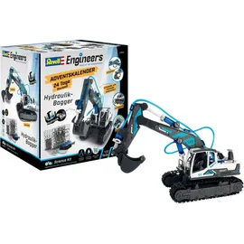 REVELL Adventskalender Engineers Hydraulischer Bagger