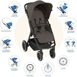 ABC-Design ABC Design 3in1 Kinderwagen-Set Salsa 4 Air - inkl. in grau