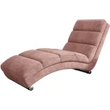 Mirjan24 Relaxliege, Rosa, Textil, 1-Sitzer, Rechteckig, 62x84x180 cm Wohnzimmer, Sessel Relaxliegen