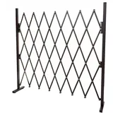 Mendler Absperrgitter 200 x 153 cm Braun/Metall