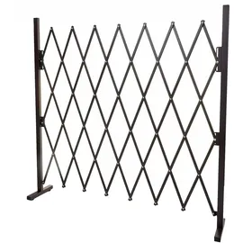 Mendler Absperrgitter 200 x 153 cm Braun/Metall