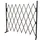 Mendler Absperrgitter 200 x 153 cm Braun/Metall