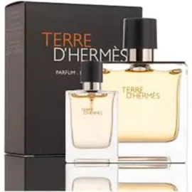 Hermès Terre d'Hermès Parfum 75 ml + Parfum 12,5 ml Geschenkset